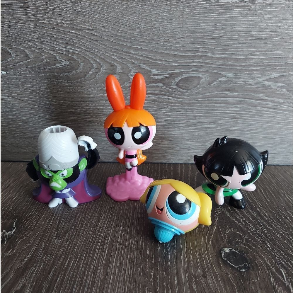Burger King Powerpuff Girls Figures Cartoon Network